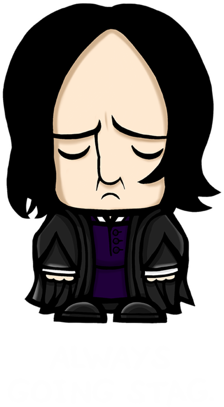 Always Going Stag - Cartoon Clipart (571x1038), Png Download