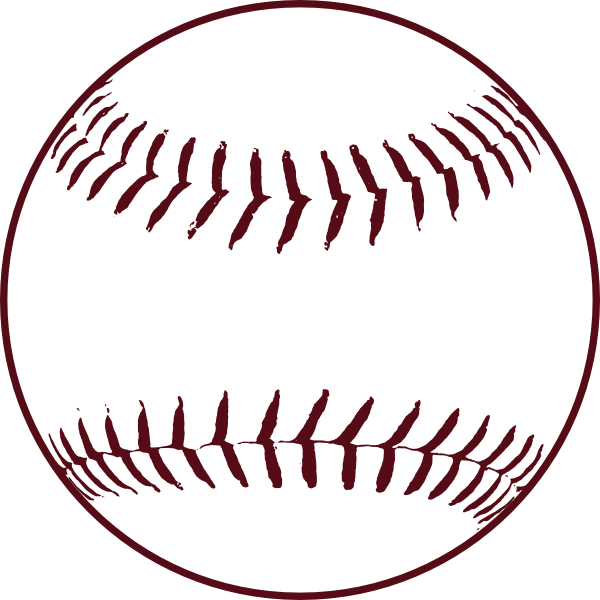 Transparent Softball Clipart (600x600), Png Download