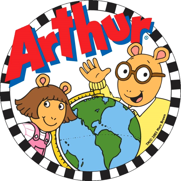 Logo Con I Protagonisti - Pbs Arthur Clipart (600x600), Png Download