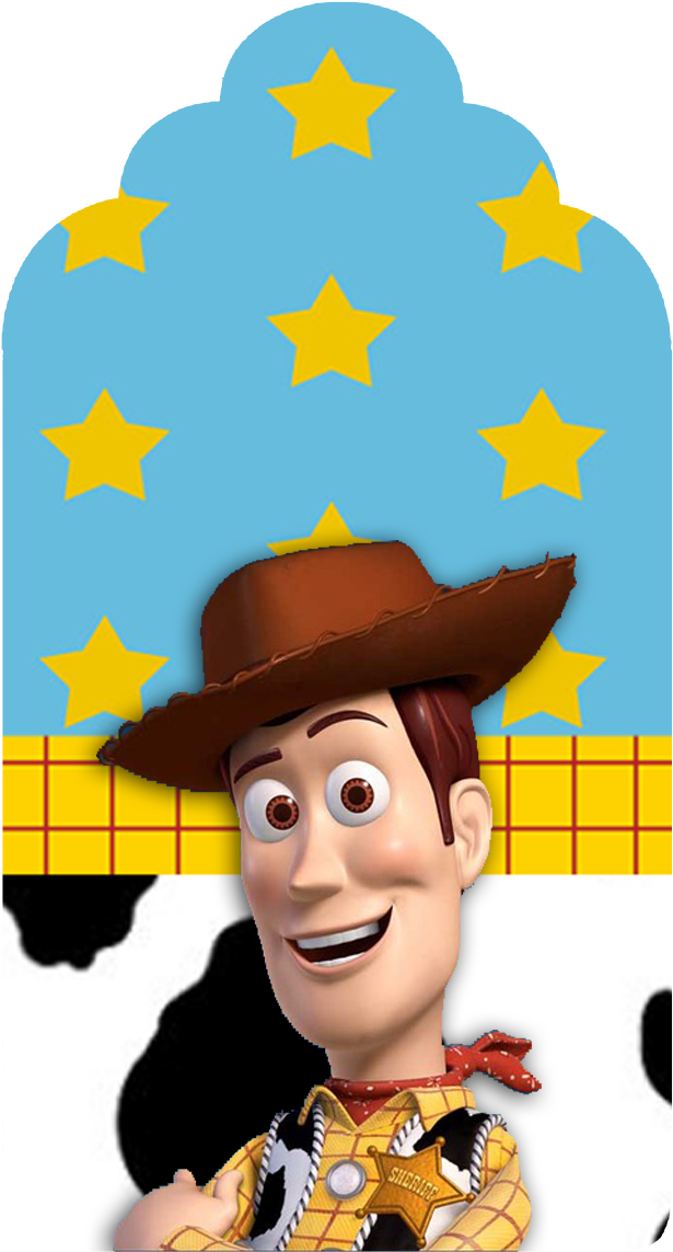 Montando Minha Festa - Toy Story 3 Clipart (668x1181), Png Download