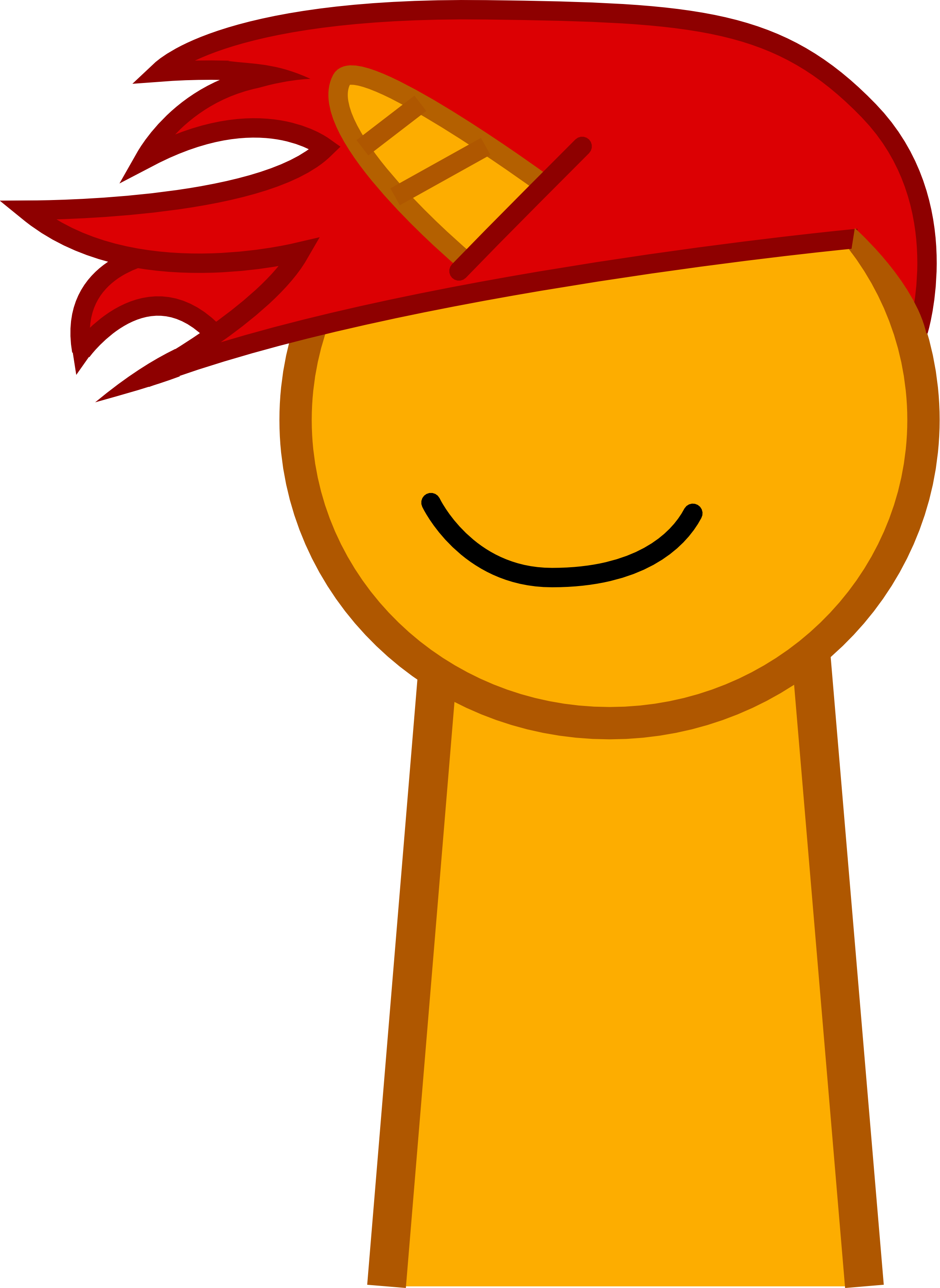 I Don't See The Big Deal - Cartoon Clipart (2344x3213), Png Download