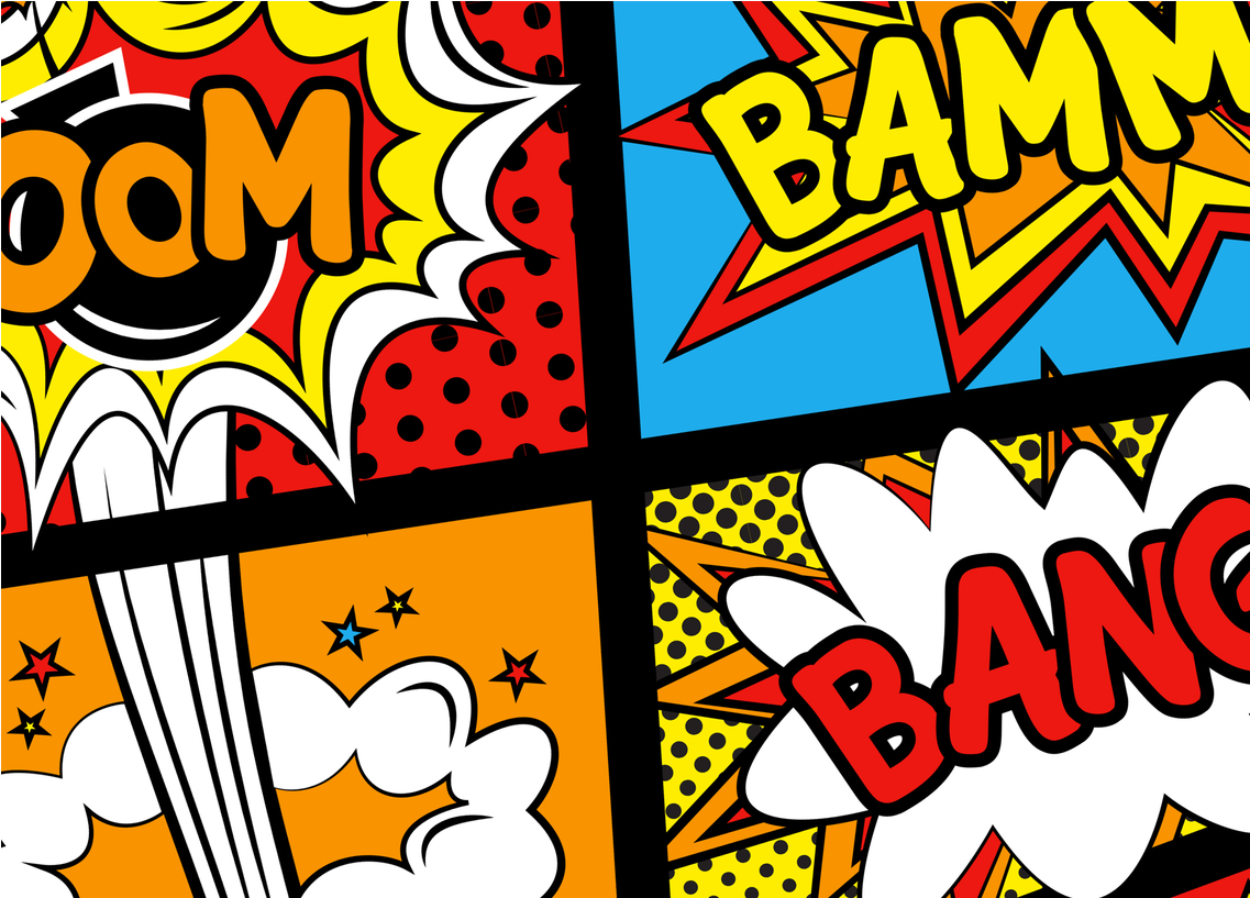 Comic Onomatopeyas Png For Free Download - Adobe Illustrator Clipart (1280x960), Png Download