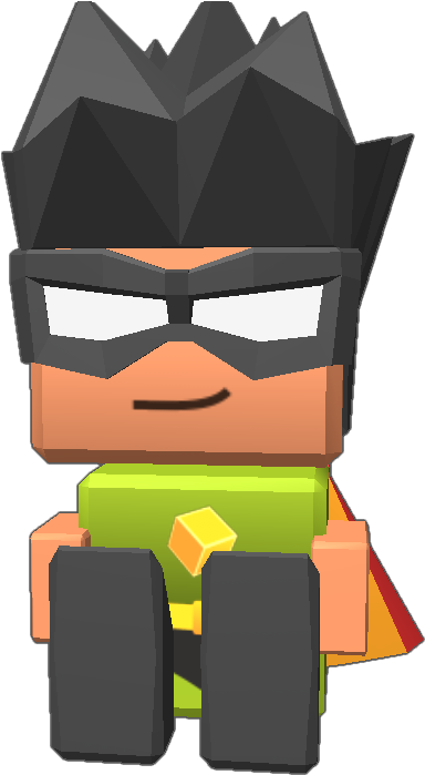 Robin From The 2003 Cartoon Network Show, Teen Titans - Cartoon Clipart (768x768), Png Download