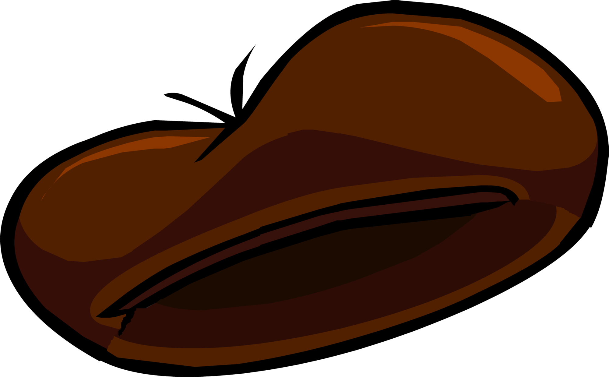 Chocolate Beret Icon Id Chocolateberet Clipart (2000x1238), Png Download