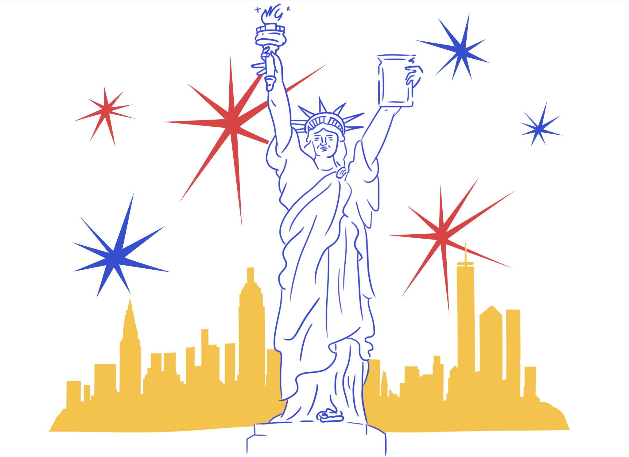 The Gulf Coast - Revolution Is Happening In New York! Wall Clock - By Clipart (2048x1538), Png Download