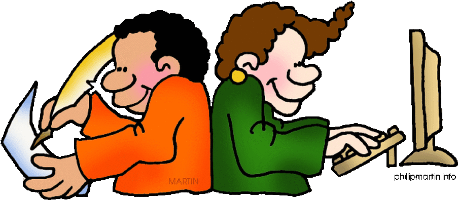 Blackhorse Primary School - Writing Computer Clipart - Png Download (930x450), Png Download