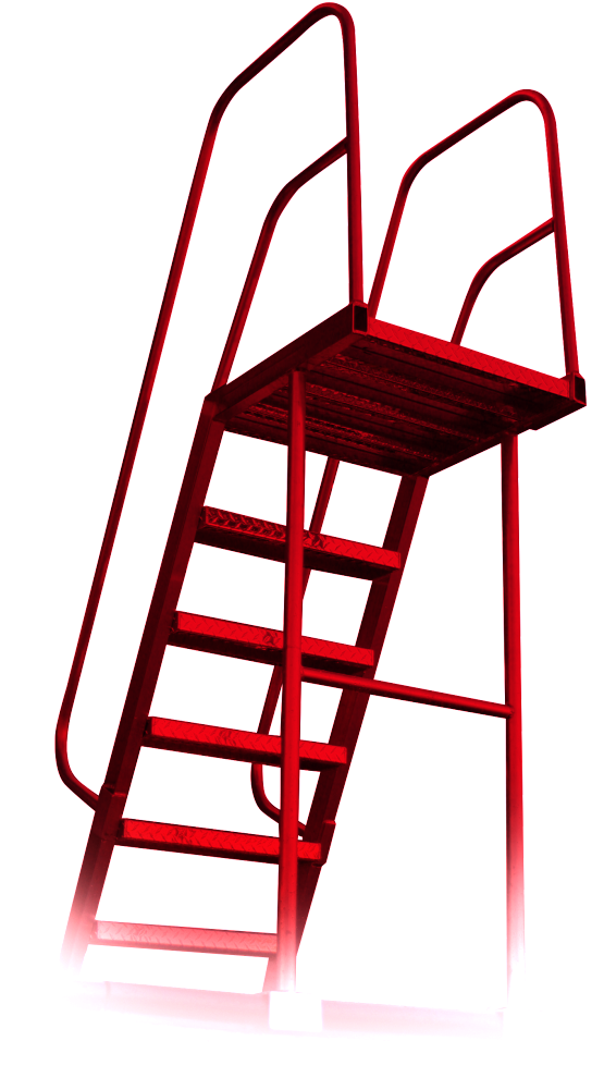 Ez-dive Red - Wet Steps High Dive Clipart (753x1024), Png Download