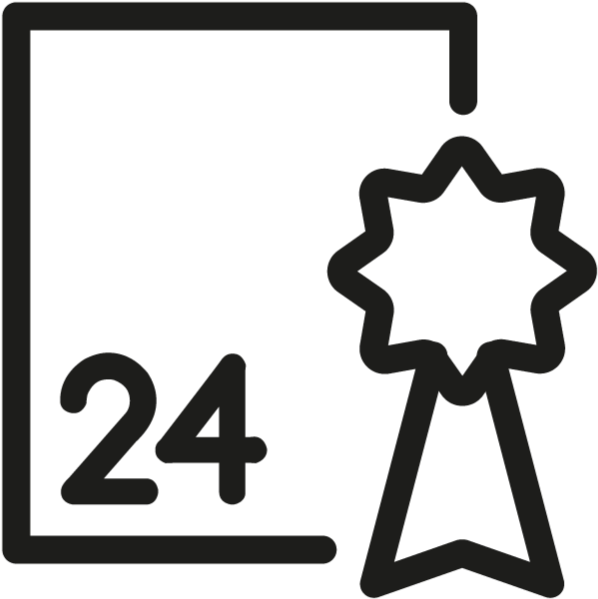 2 Year Warranty - Sign Clipart (1024x1024), Png Download