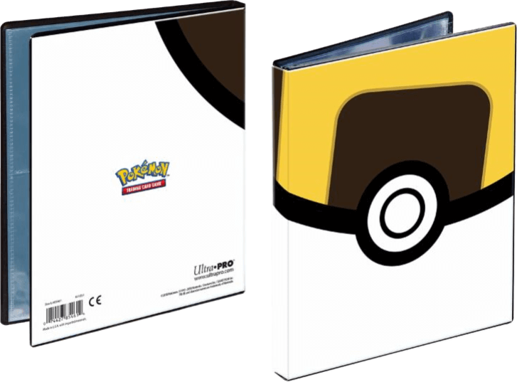 Ultra Pro Pokemon 4 Pocket Portfolio Ultra Ball - Pokémon Trading Card Game Clipart (727x537), Png Download