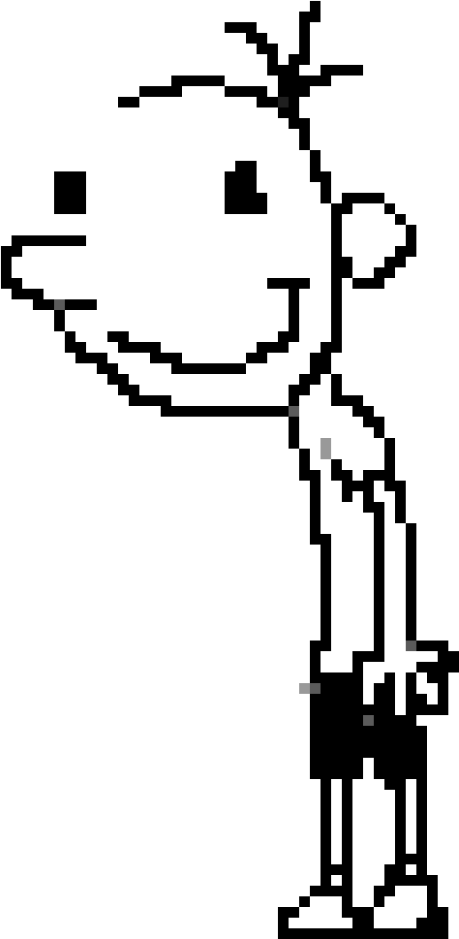 Diary Of A Wimpy Kid - Cartoon Clipart (1200x1200), Png Download