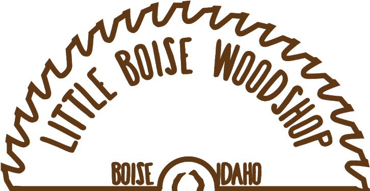 Little Boise Woodshop - Sawmill Logo Clipart (770x419), Png Download