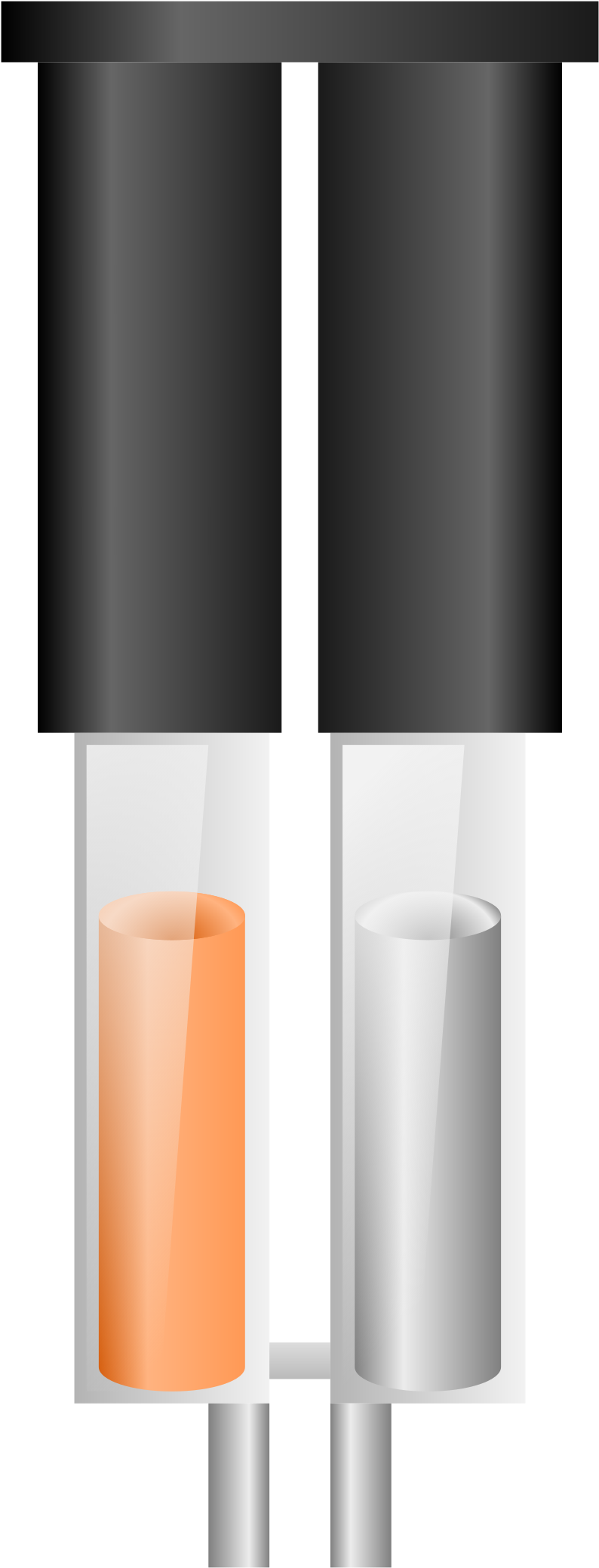 Part Epoxy Tube Clipart (1115x2400), Png Download