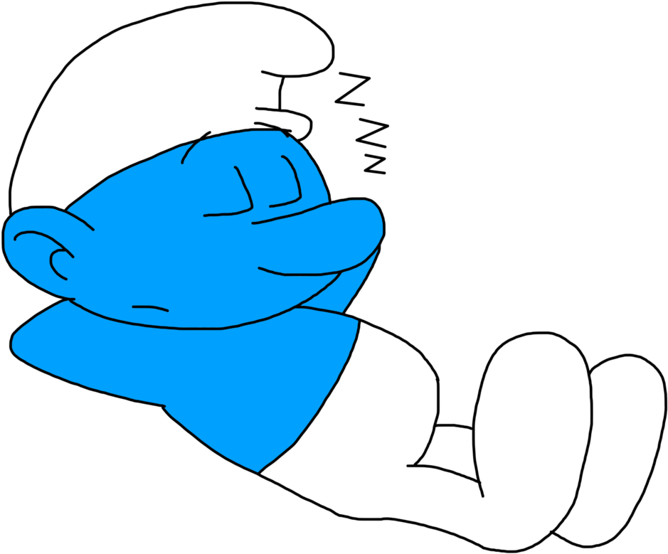 Png Photo, Clip Art, Explore, Comics, Image, Free, - Lazy Smurf Png Transparent Png (970x823), Png Download