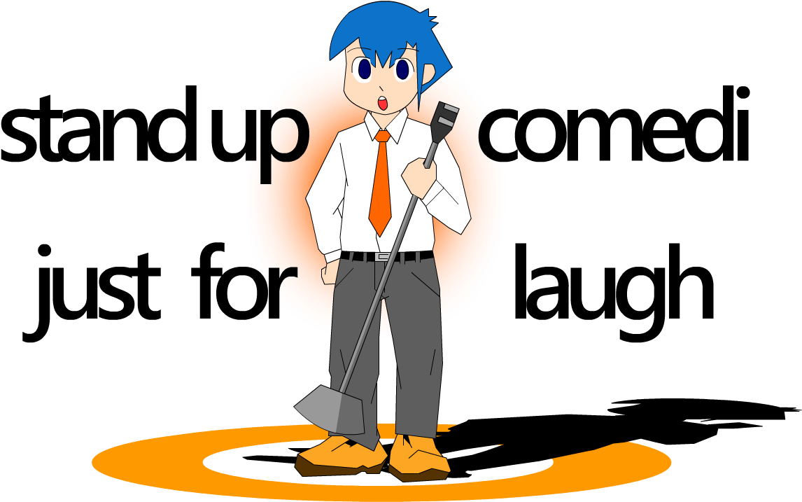 Another, If We Sweep The Floor Uncleanly, The Next - Kartun Stand Up Comedy Clipart (1523x716), Png Download