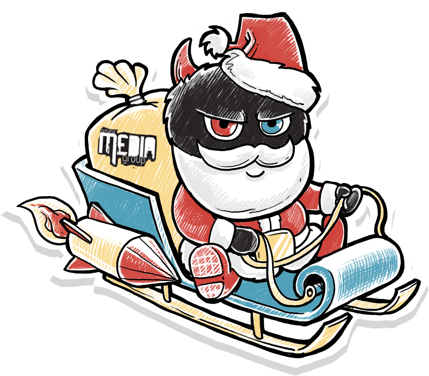Monster - Gift Clipart (1553x1259), Png Download