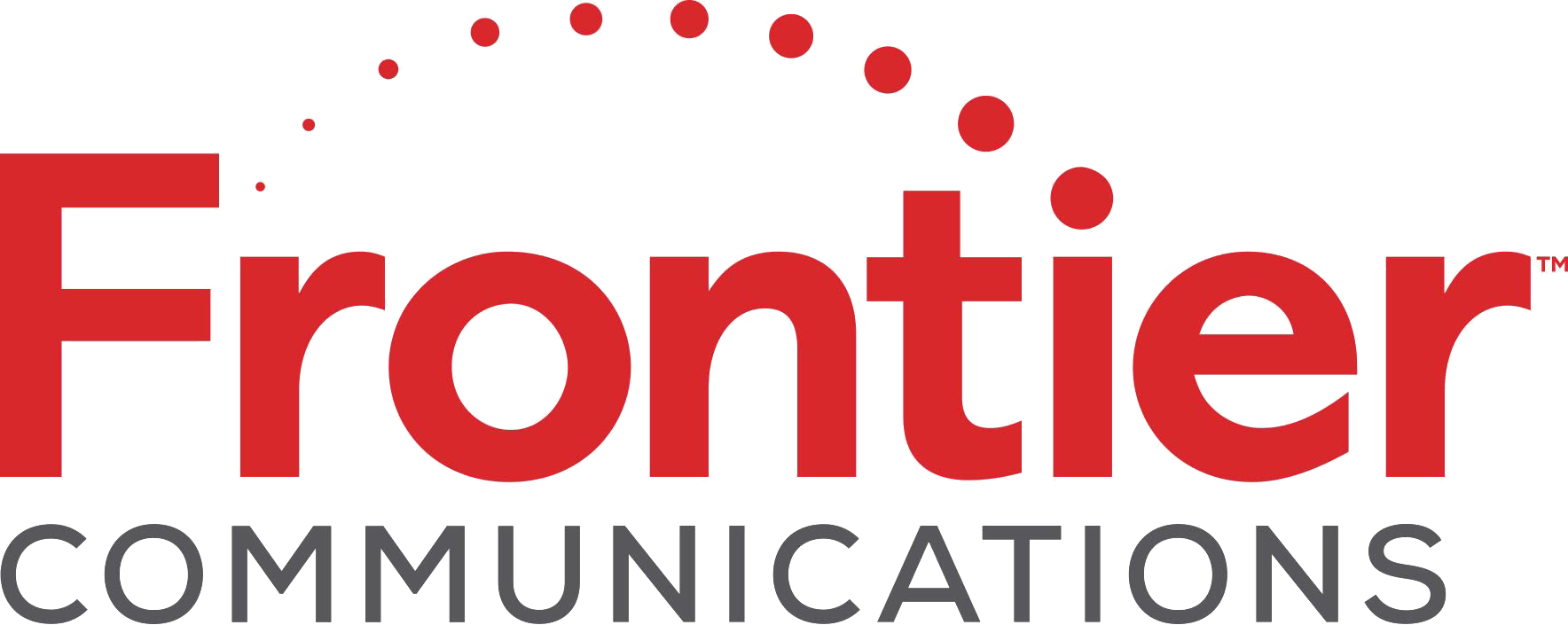 Frontier Internet Outage Transparent Background - Frontier Communications Logo Png Clipart (1768x705), Png Download