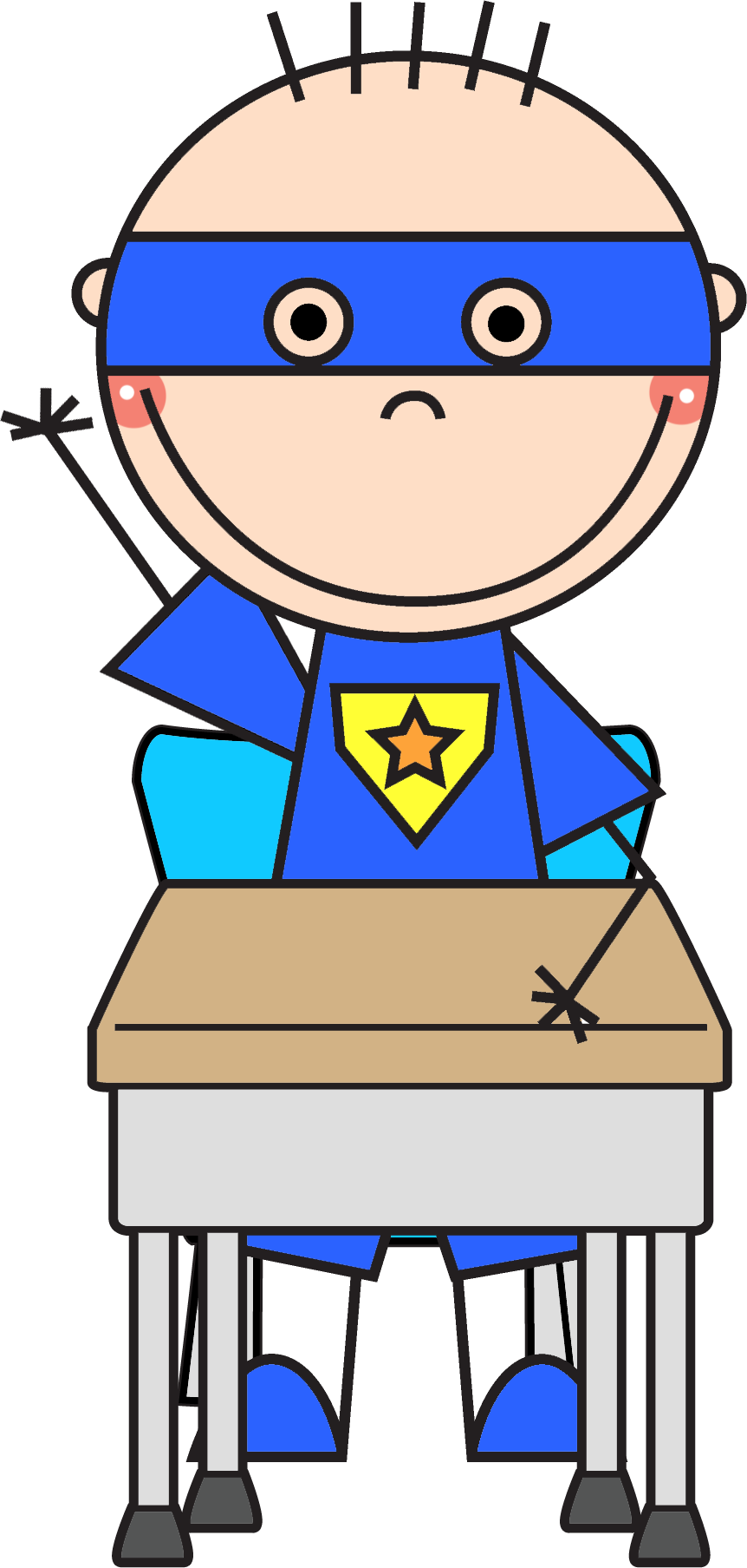 Stick Figures - Cartoon Clipart (862x1807), Png Download