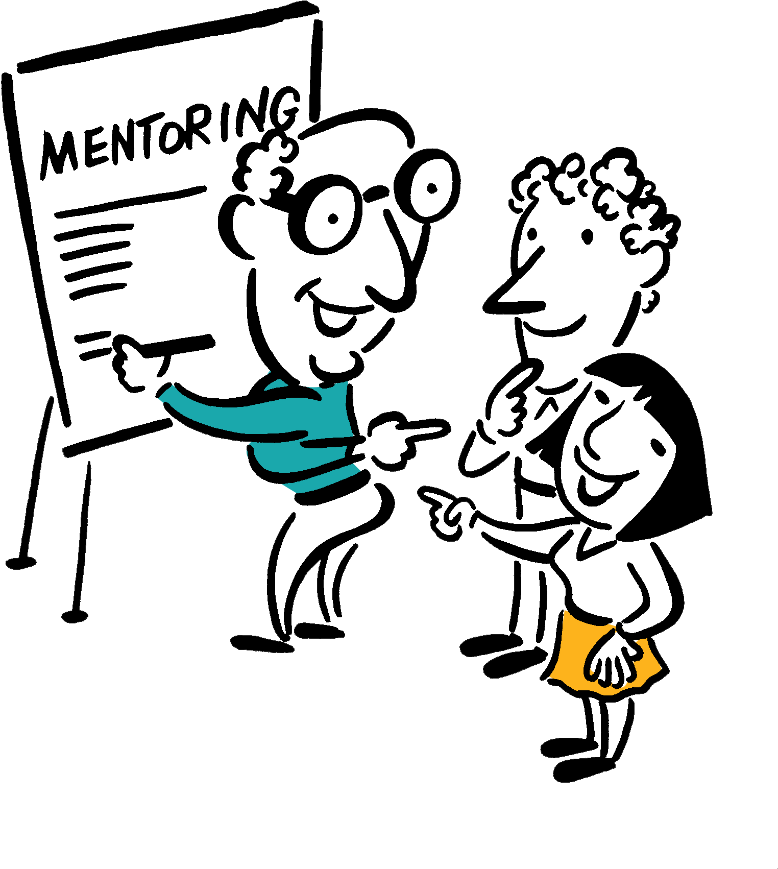 Giving-back - Drawing Clipart (2278x2046), Png Download
