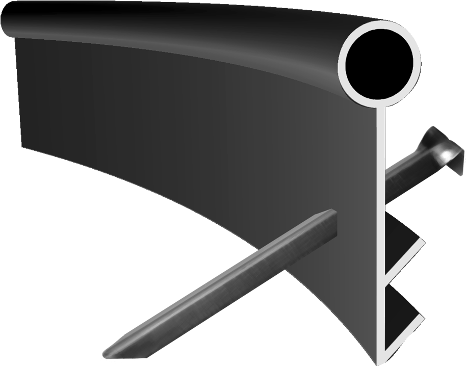 Black Edg Knighttm 5 Inch Lawn Edging With A 1 Inch - Blackjack Edging Clipart (1000x800), Png Download