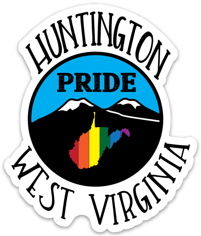 Huntington West Virginia Pride Sticker - Full Circle Ceramic Clipart (671x787), Png Download
