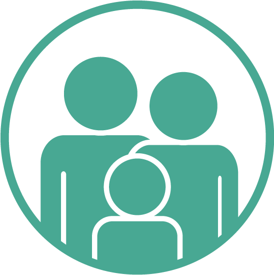 Family Icon Pictures To Pin On Pinterest Pinsdaddy - Adopted Child Icon Clipart (547x617), Png Download