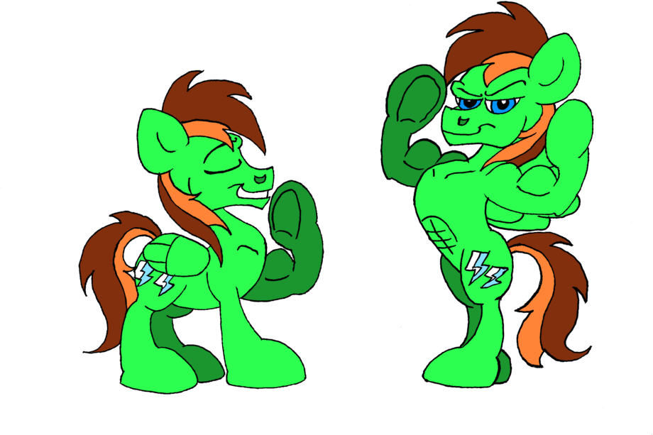 Dragonboi471, Bipedal, Flexing, Muscles, Oc, Oc - Cartoon Clipart (1024x745), Png Download