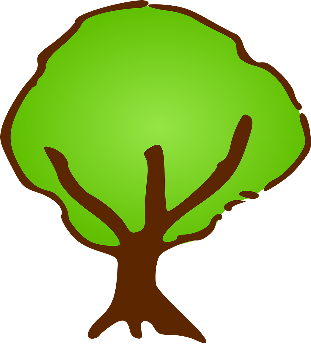 Spring Season Clipart 4, Buy Clip Art - Tree Symbol For Maps - Png Download (588x720), Png Download