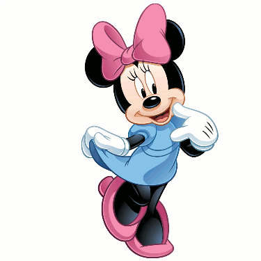 Option-click Here - Roommates Disney Mickeys Clubhouse Minnie Mouse Giant Clipart (744x1052), Png Download