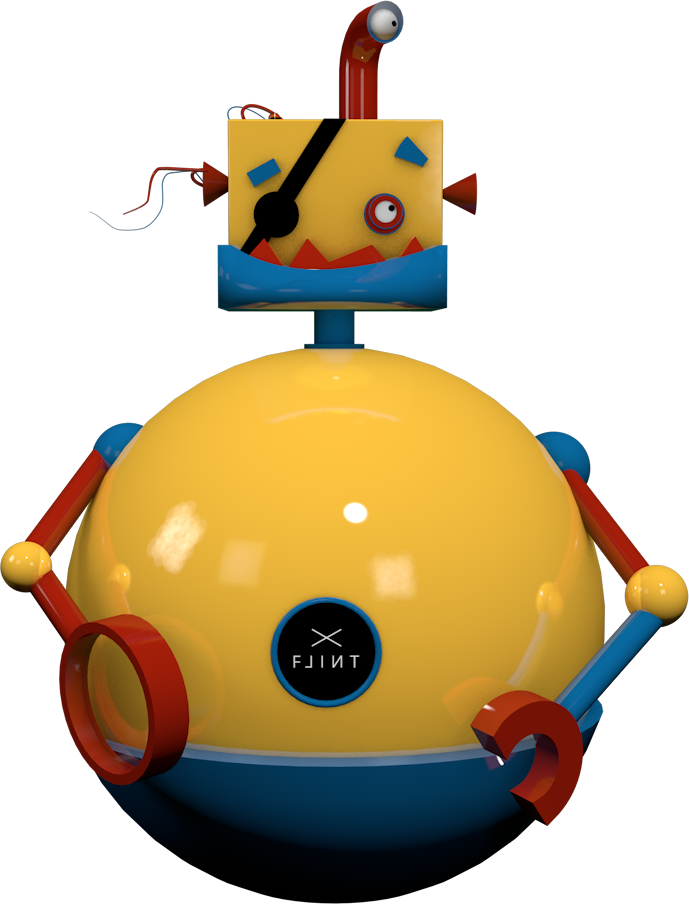 #botjournalism Hashtag On Twitter - Flint Robot Clipart (689x904), Png Download