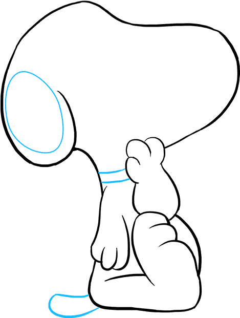 How To Draw Snoopy - Drawing Clipart (680x678), Png Download