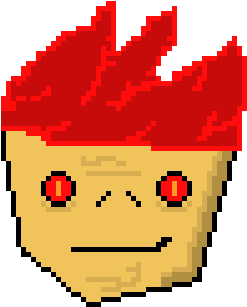 Fire Dude - Nightmarionne Gif Clipart (710x660), Png Download