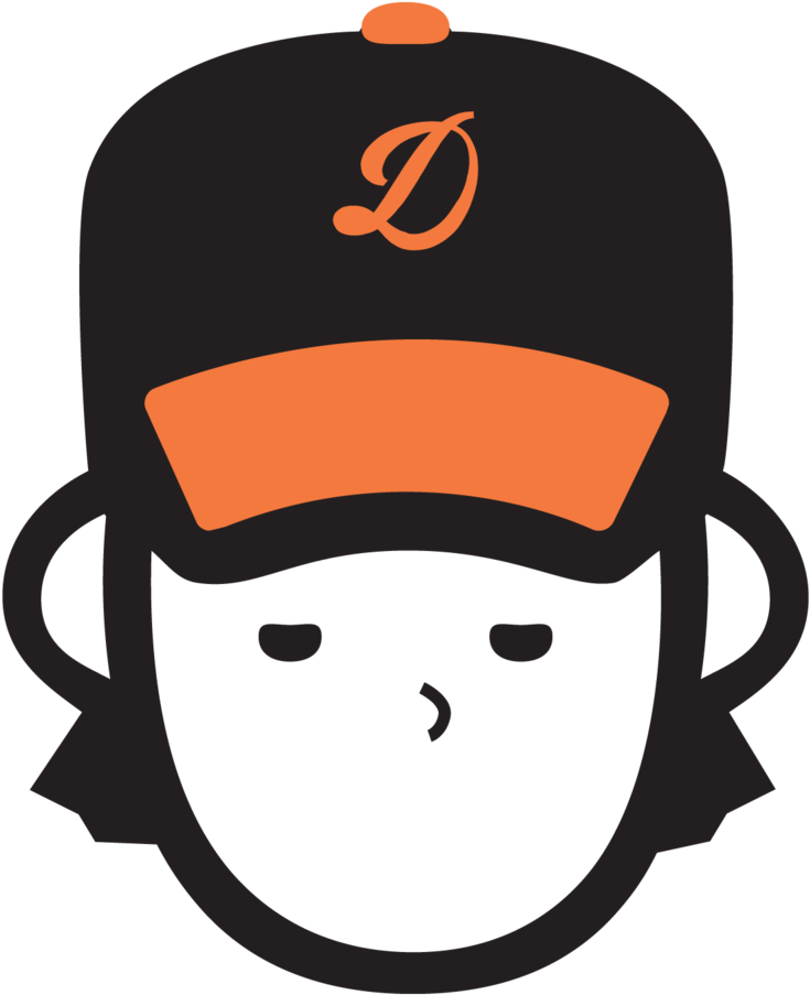 Dude Baseball Logo-01 - Baseball Clipart (1000x1000), Png Download