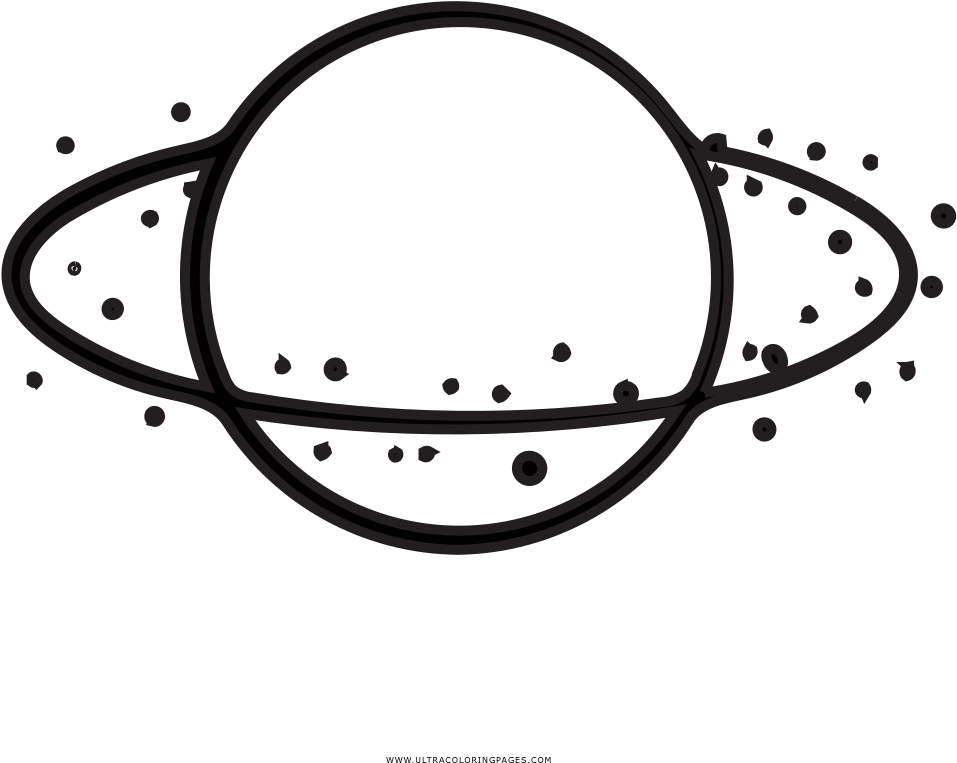 Asteroid Coloring Page Ultra Coloring Pages - Circle Clipart (1000x1000), Png Download