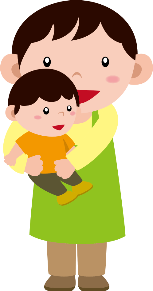 Father's Day - Child Care Clipart (498x946), Png Download