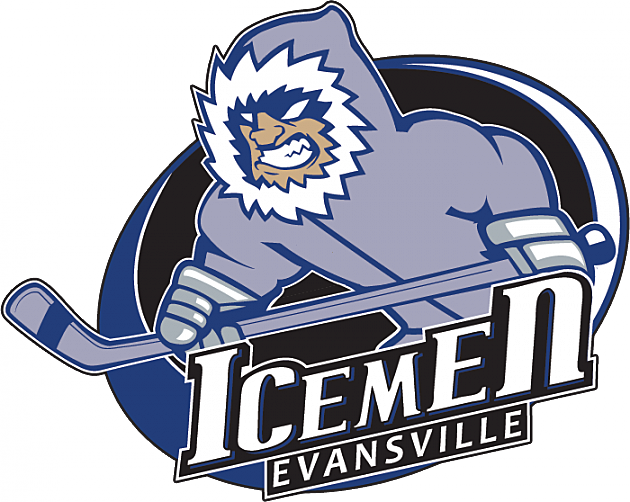 'pink The Rink' This Weekend With The Evansville Icemen - Jacksonville Icemen Logo Clipart (630x502), Png Download