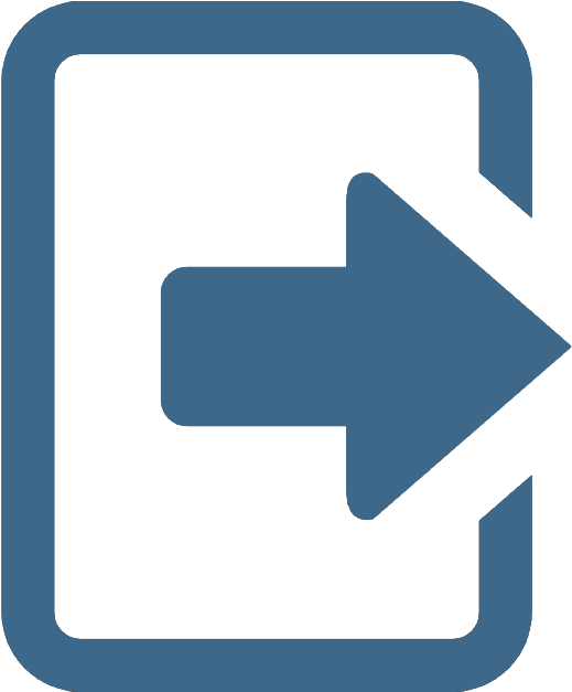Logout - Logout White Icon Png Clipart (626x626), Png Download