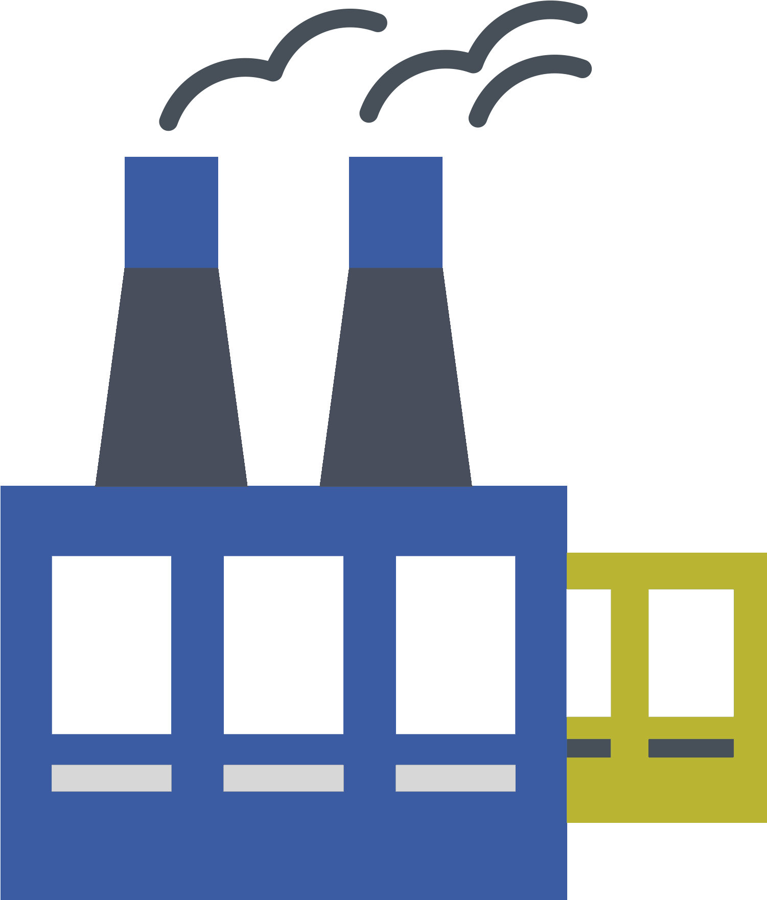 Power Plants Infrastructure Clipart (2133x2133), Png Download