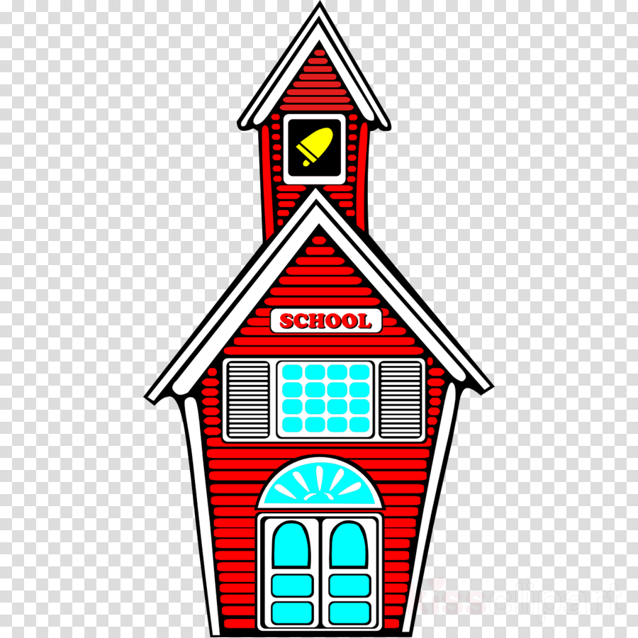 School No Background Clipart School Clip Art - Sandy Haired Girl [book] - Png Download (900x900), Png Download