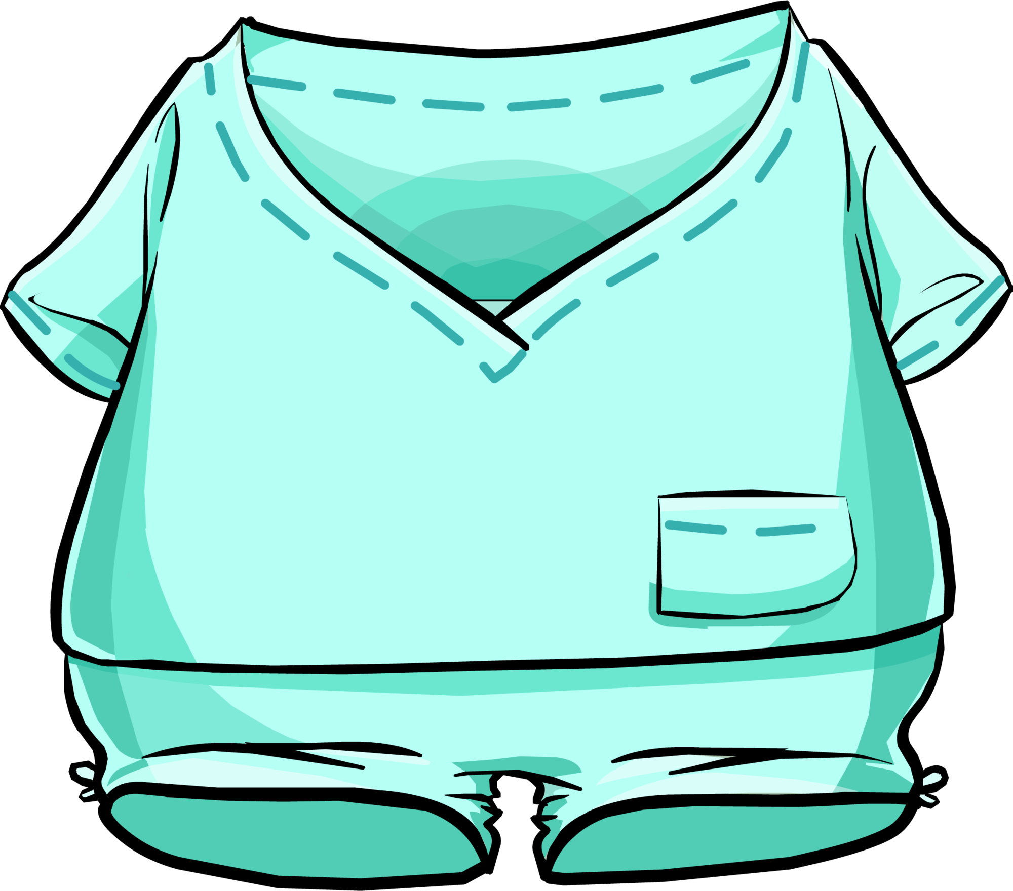 Club Penguin Medico Clipart (2000x1760), Png Download