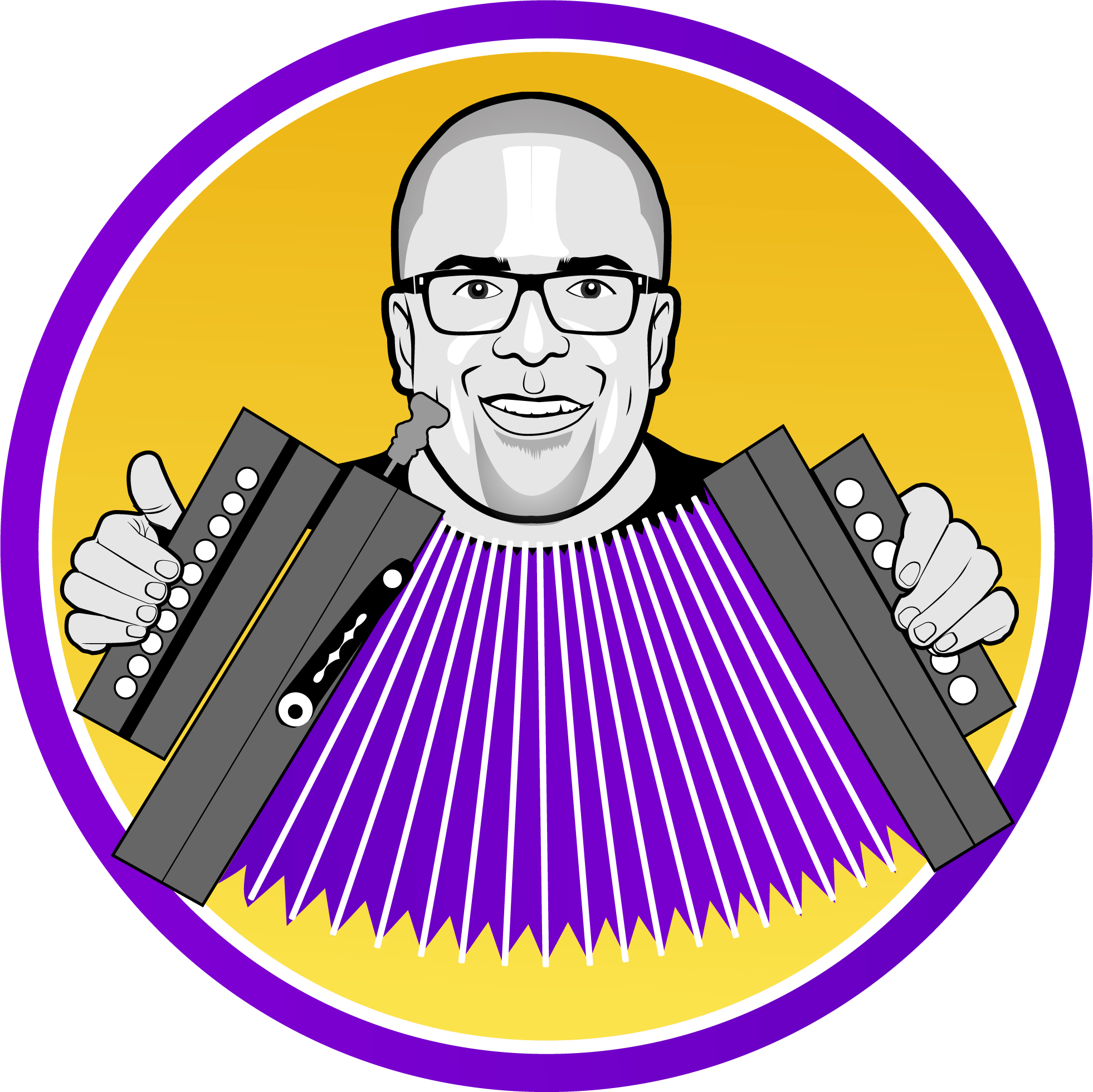 2 Time Grammy Nominee - Sean Ardoin Clipart (1962x1961), Png Download