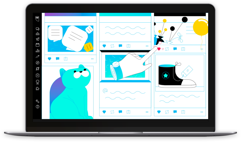 Clip Art Big Lots Tablets - Hootsuite - Png Download (807x477), Png Download