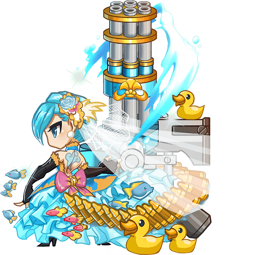Unit Art - Gun Goddess Serin Clipart (875x870), Png Download