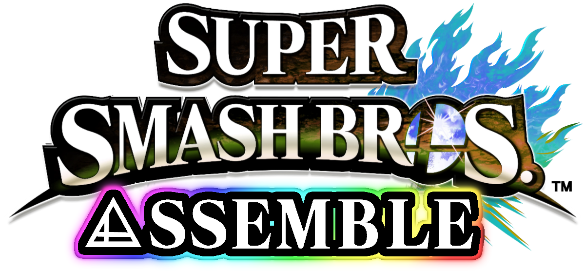 Super Smash Bros - Smash Bros 4 Title Clipart (1250x600), Png Download