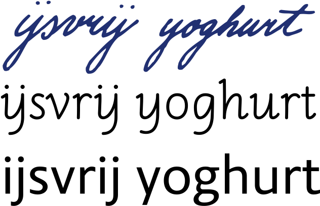 And It's The Middle Line I Find Looks Like Calligraphy - Ij Clipart (800x600), Png Download