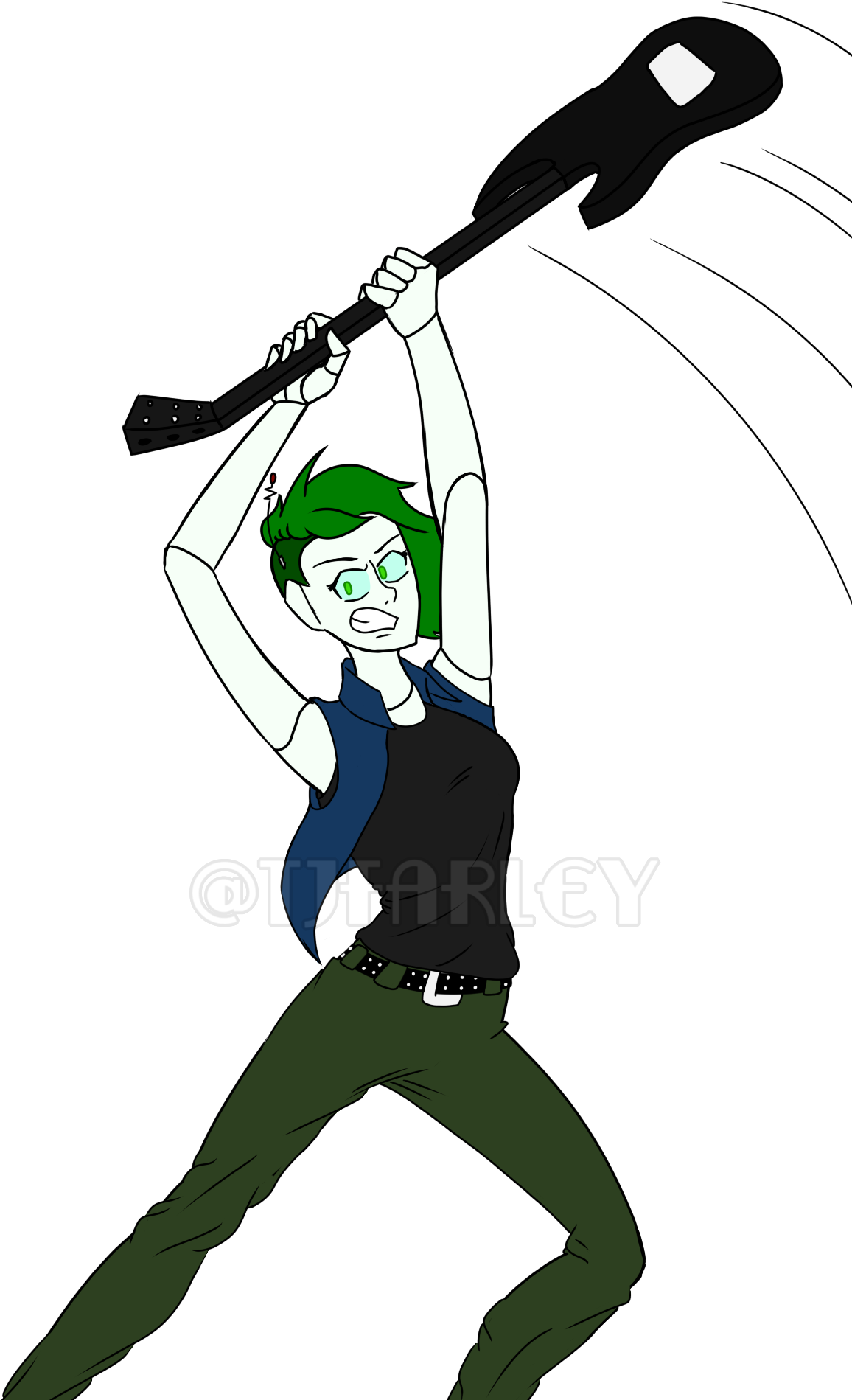 Author Comments - Cartoon Clipart (1261x1953), Png Download