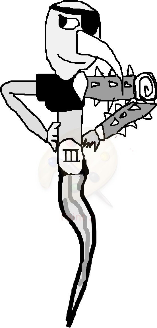 The Ghost Of Barnacles Iii - Drawing Clipart (680x1191), Png Download