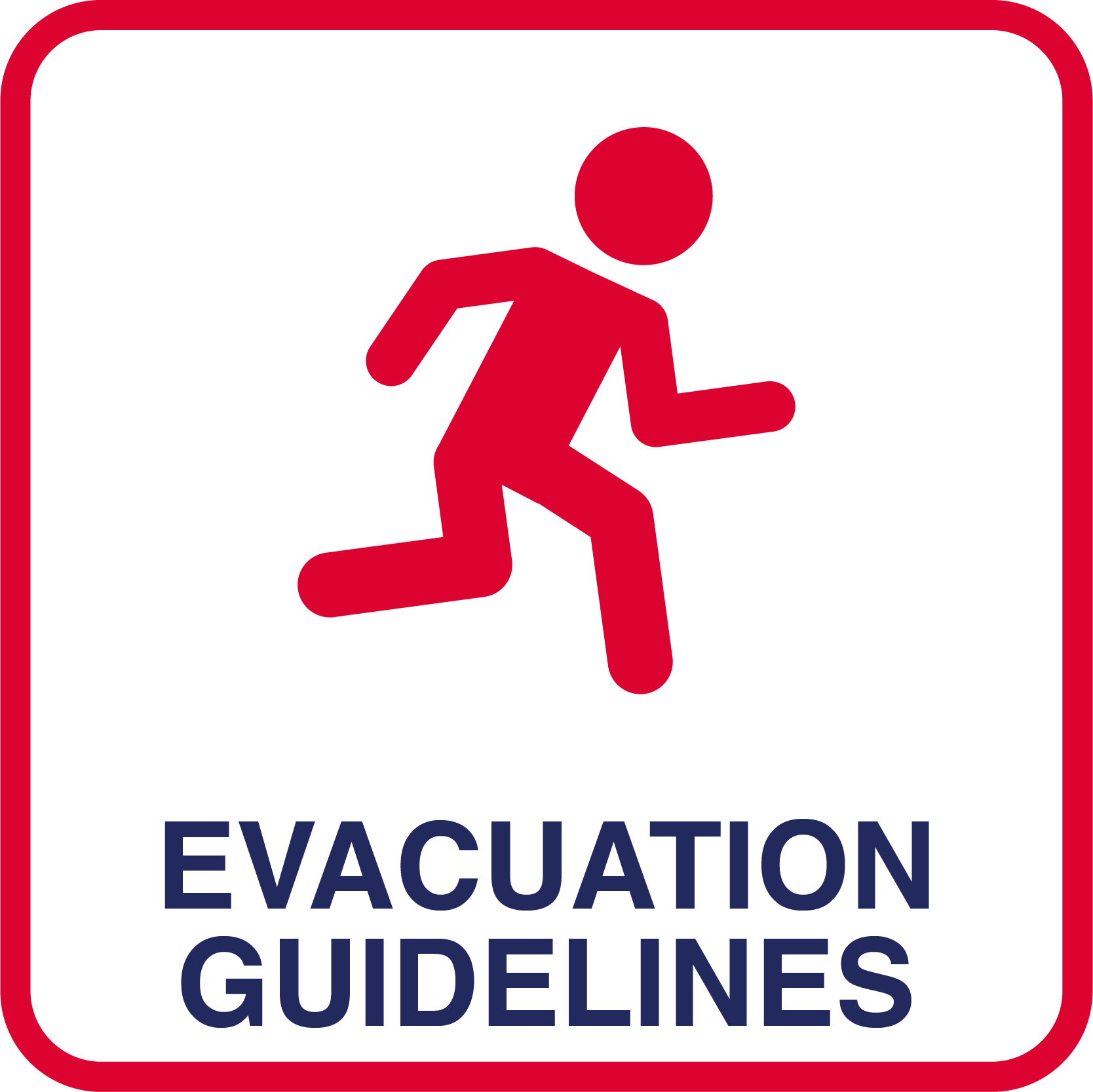 Many Different Types Of Emergencies May Occur Here - Evacuation Team Logo Clipart (1668x1667), Png Download