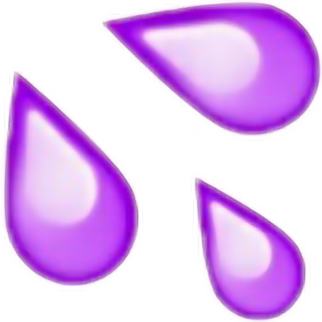 Purple Crybaby Crying Lagrimas Tumblr Emoji Photo - Purple Emoji Png Clipart (1024x1024), Png Download