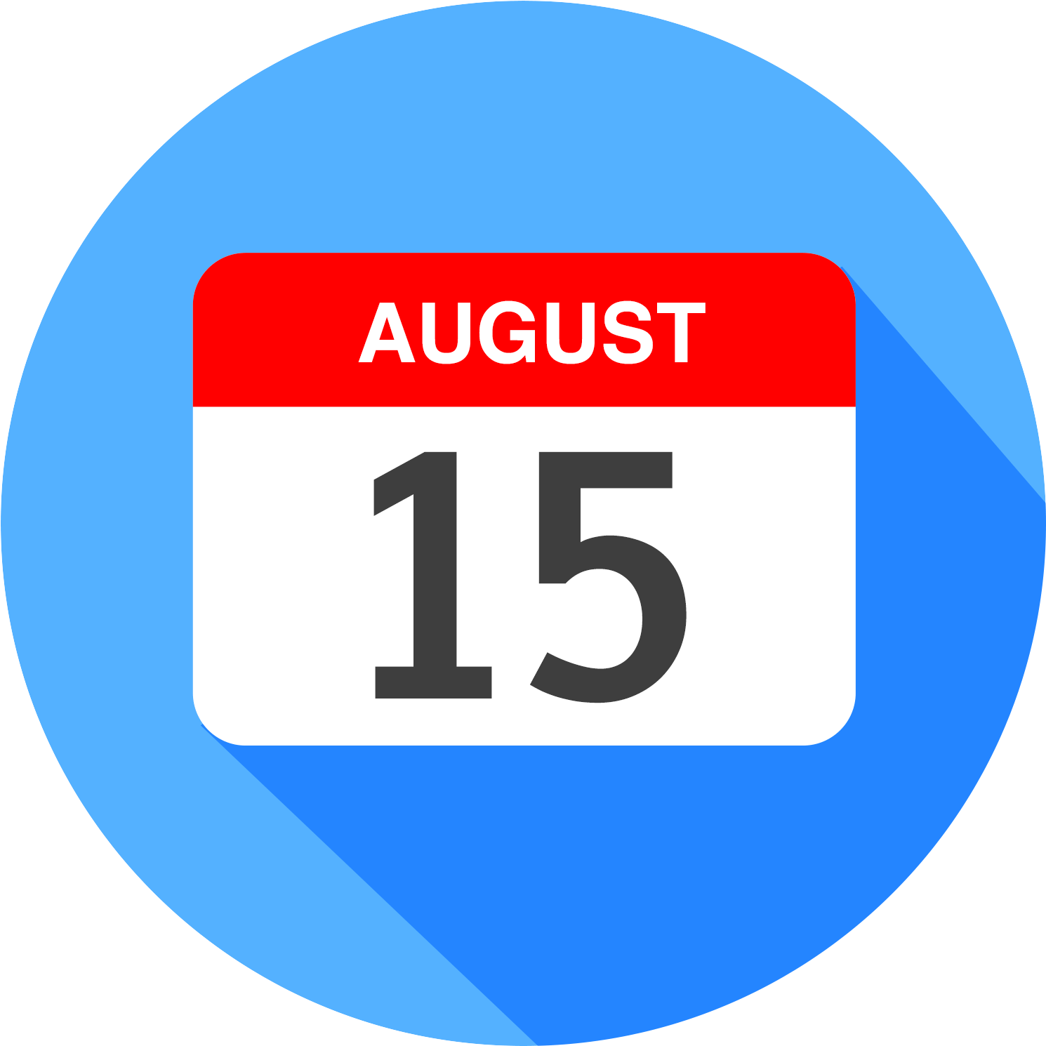 Calendars Charleston School District - Black Circle Clipart (1500x1500), Png Download