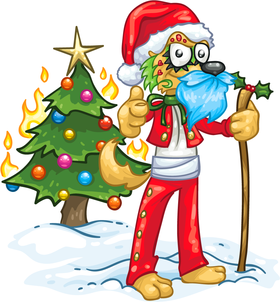 Bad Santa Yote - Bad Santa Clipart (1024x1024), Png Download